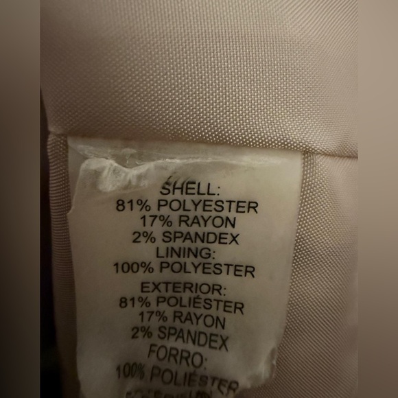 Tommy Hilfiger Plaid Blazer Women's Size 10 Single Button Elbow‎ Patched Jacket - Picture 10 of 10